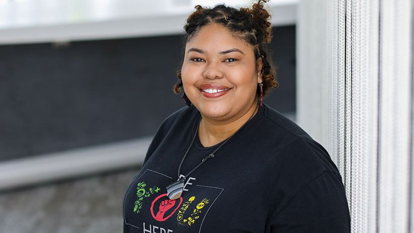 A photo of Simone, a Salesforce Support Analyst at UWM
