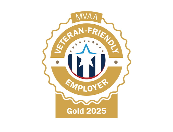 The MVAA Veteran-Friendly Employer logo